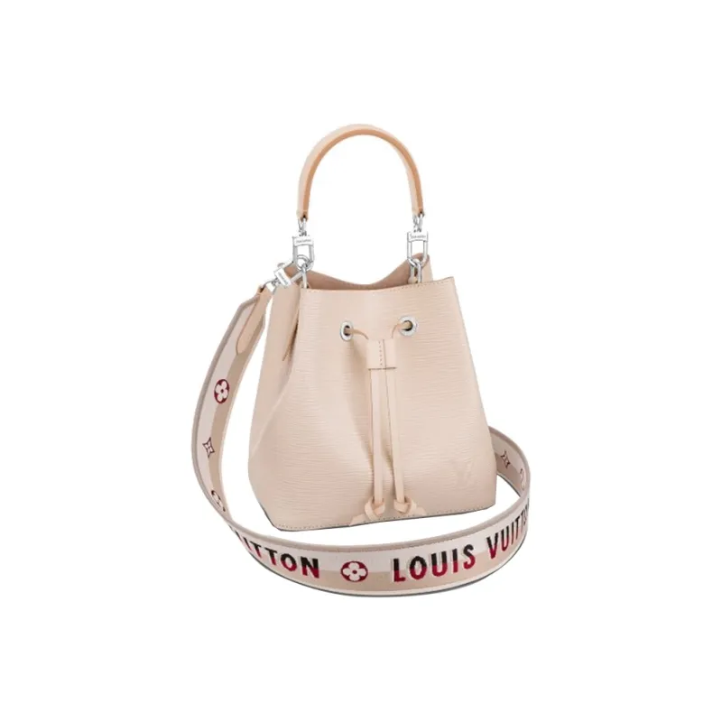 LOUIS VUITTON NOE Epi Grained Leather Bucket Bags Shoulder Bag Crossbody Bag Regular Women's Beige-3