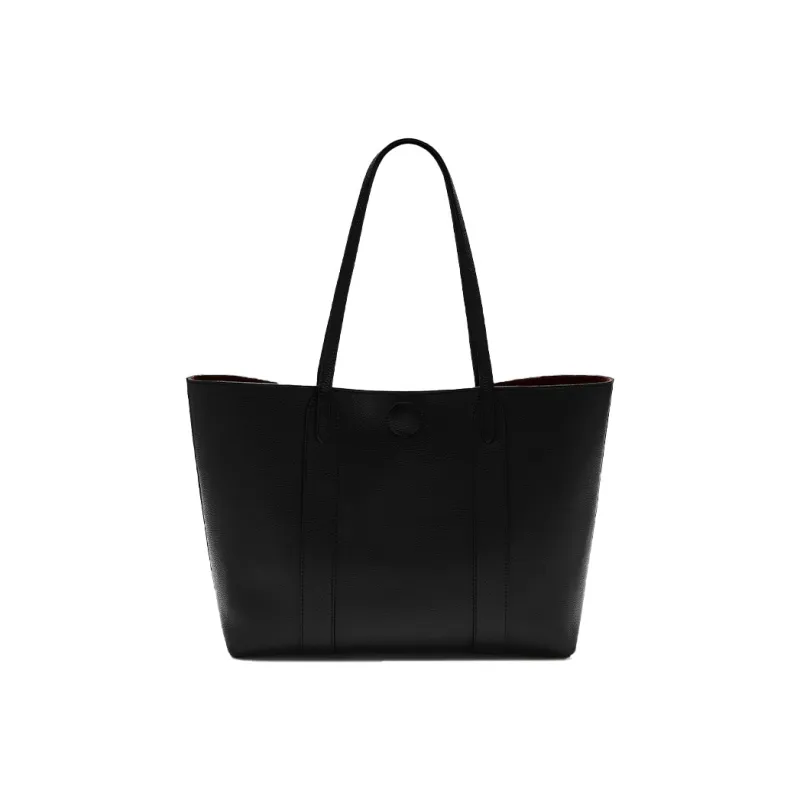 Mulberry Bayswater Marble Pattern Leather Tote Bag, Shopping Bag, Handbag Women's Black-2