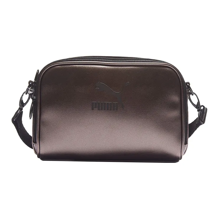 PUMA Artificial Leather Crossbody Bag, Shoulder Bag Unisex Metallic-0