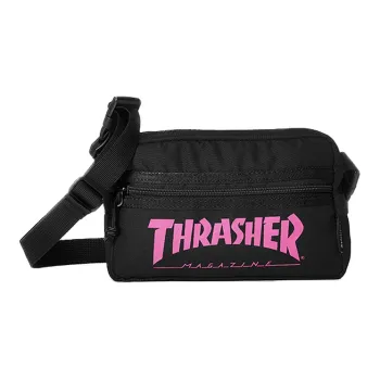 Thrasher Polyester Fanny Pack Regular Unisex Black Pink