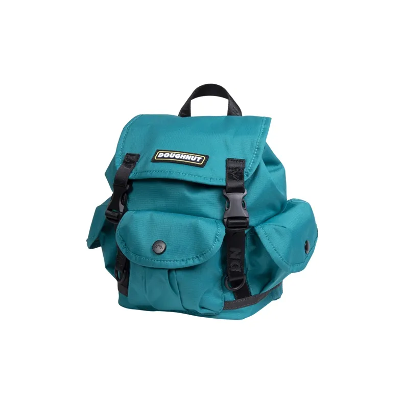 Doughnut Nylon Backpack Crossbody Bag Shoulder Bag Mini Unisex Duck Green-1