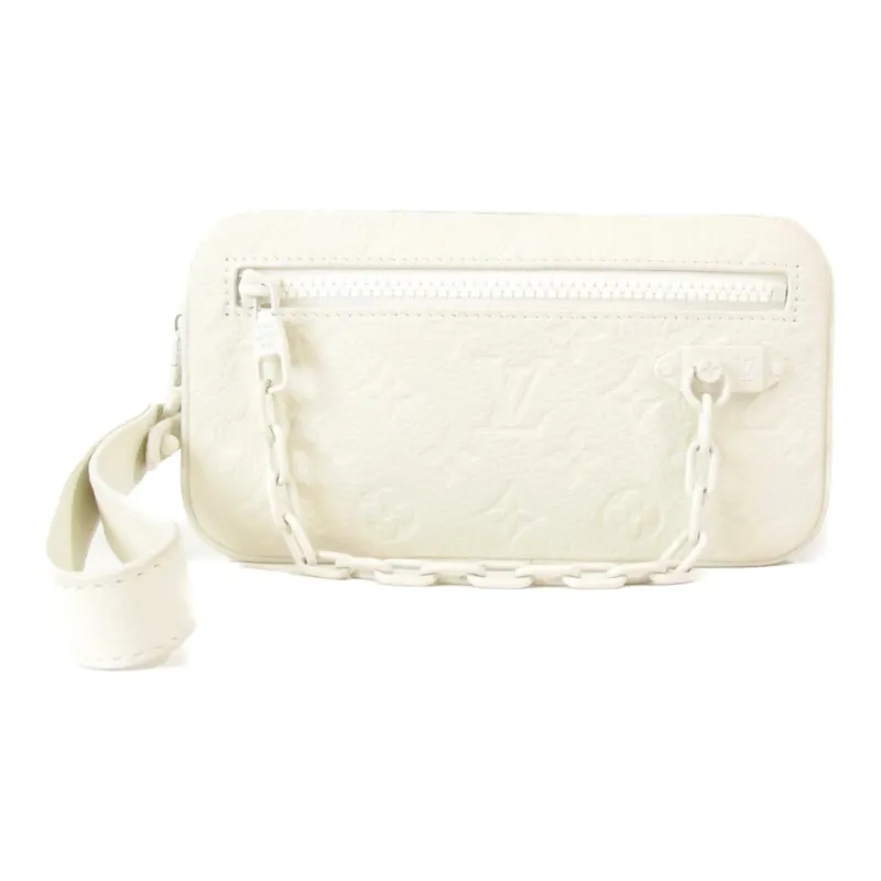LOUIS VUITTON Pochette Volga Monogram White-0