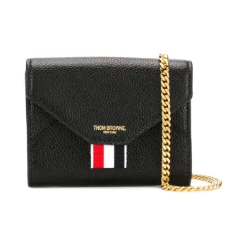 THOM BROWNE· Leather Coin Purse Women's Black