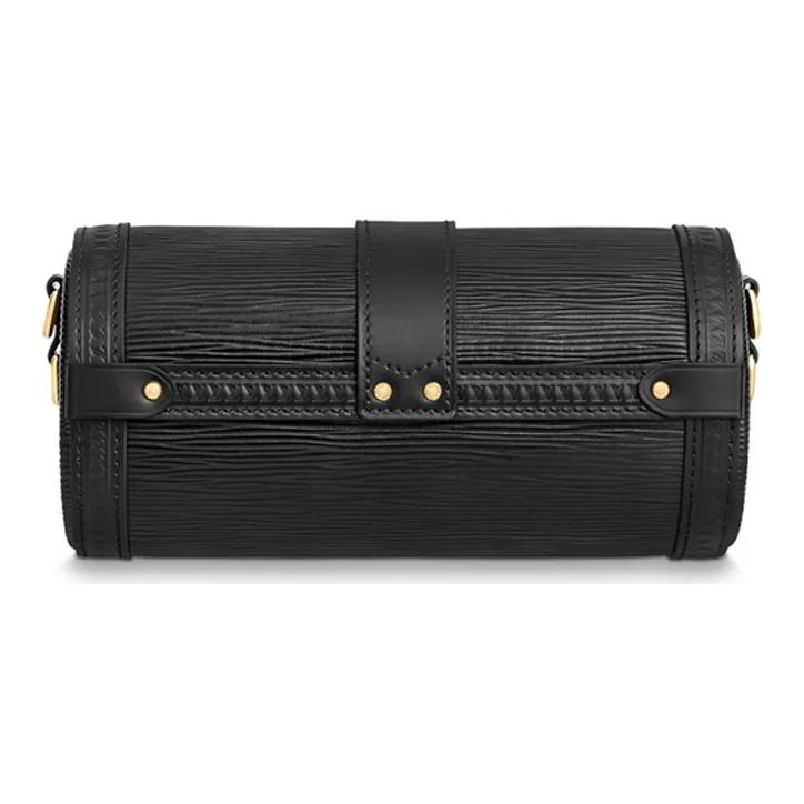 LOUIS VUITTON Papillon Trunk Epi Black-3