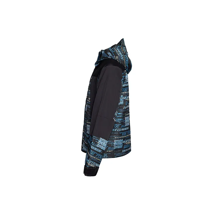 DAVID NAMAN Puffer Jacket Men's Blue-2