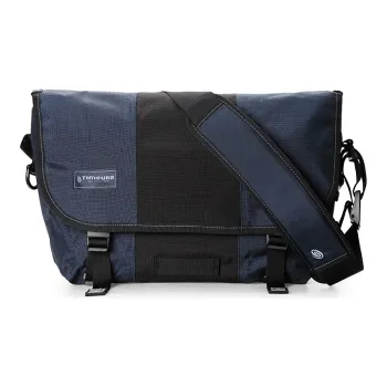 Timbuk2 Polyamide Messenger Bag, Crossbody Bag Small Size Unisex Black Blue