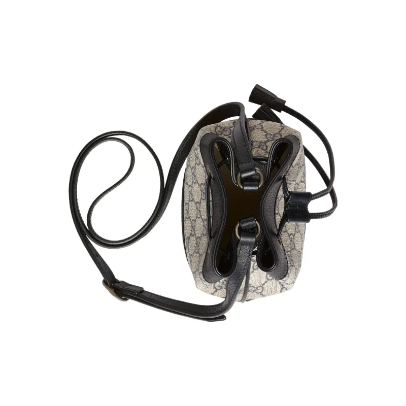 GUCCI Ophidia Canvas With Leather Trim Bucket Bags Crossbody Bag, Shoulder Bag Women's-4