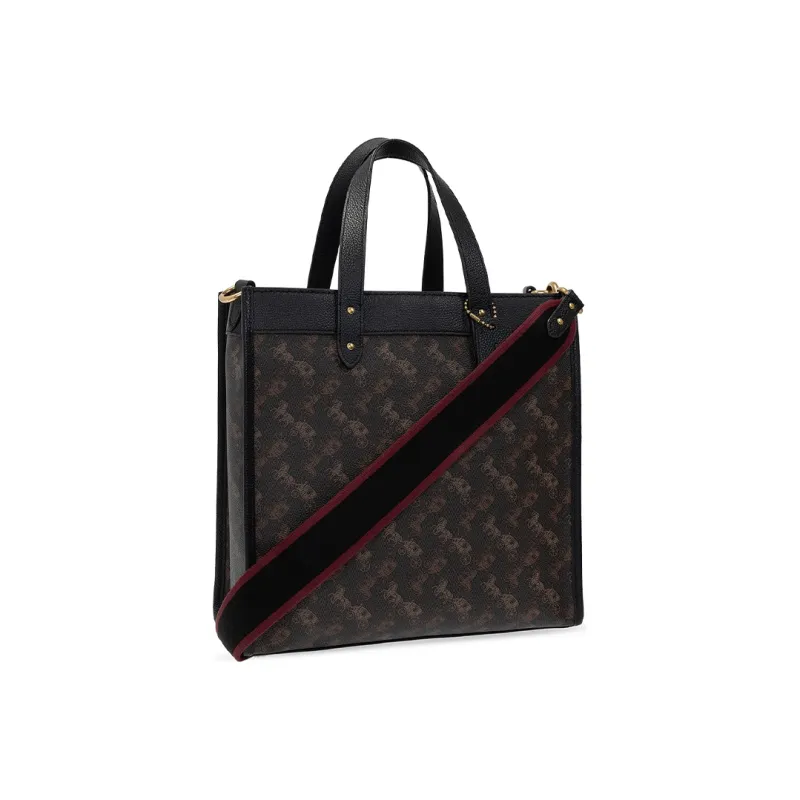 COACH Field Horse And Carriage Print Tote Bag-1