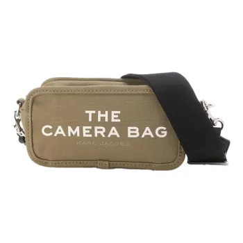 MARC JACOBS Canvas Camera Bag, Canvas Bag, Shoulder Bag, Crossbody Bag Women's Khaki
