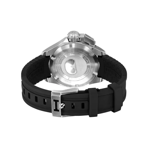 HAMILTON Automatic Mechanical Movement Men's Watches Watch 42mm Black Dial Stainless Steel Watch Case Rubber Strap-3