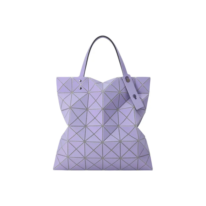 ISSEY MIYAKE Polyester Tote Bag Shopping Bag Shoulder Bag Handbag Women's Purple-0