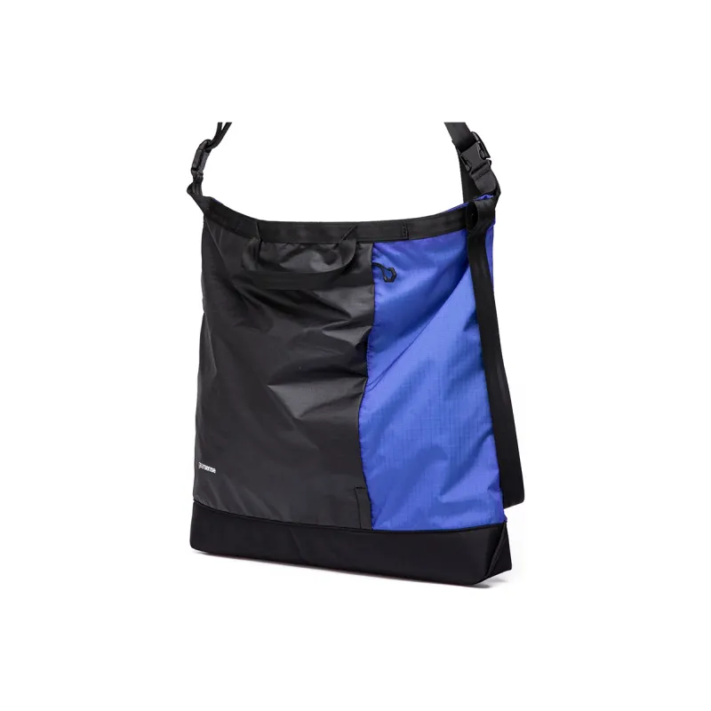 COMBACK Lightweight Fabric Shoulder Bag, Crossbody Bag Tubas Unisex Purple Blue/Black-1