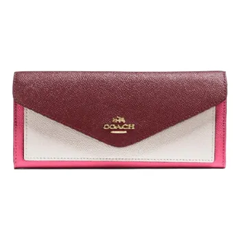COACH Soft Wallet Soft Leather Wallet Women's Multicolor
