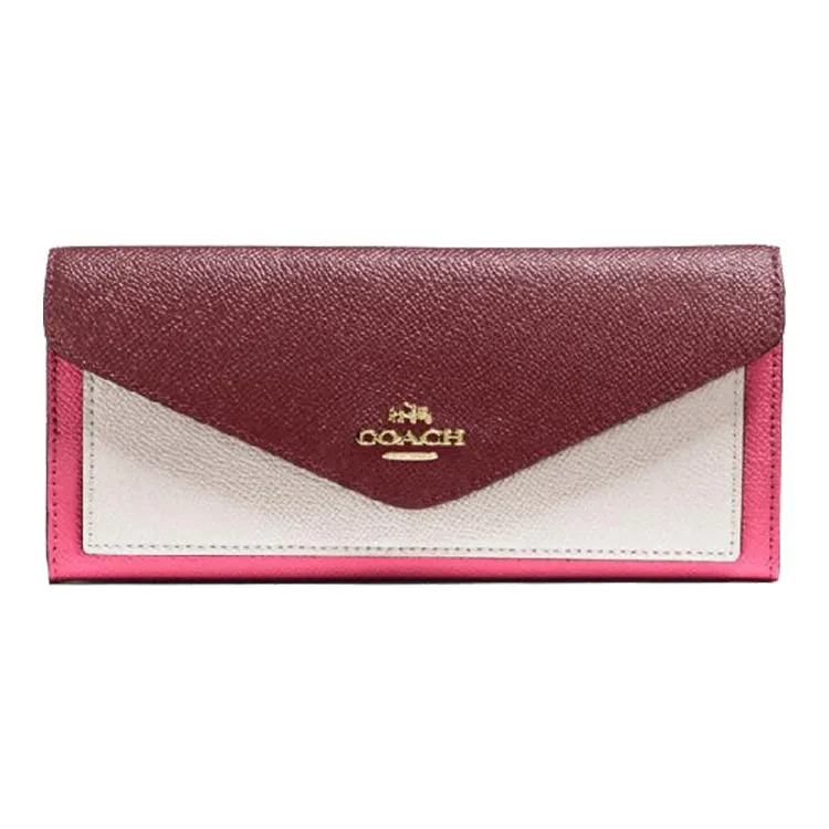 COACH Soft Wallet Soft Leather Wallet Women's Multicolor-0