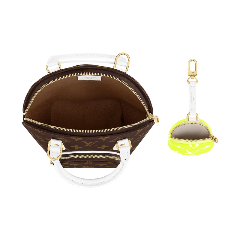 LOUIS VUITTON Ellipse Bb White/Brown-5