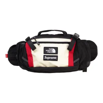 Supreme The North Face Collaboration FW18 Nylon Crossbody Bag, Sling Bag, Fanny Pack Regular Unisex White