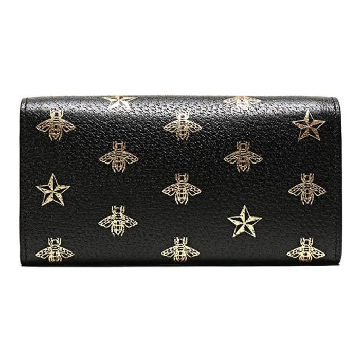 GUCCI Padlock Leather Lock Bag, Handbag, Shoulder Bag, Clutch, Shoulder Bag Mini Women's Black-3