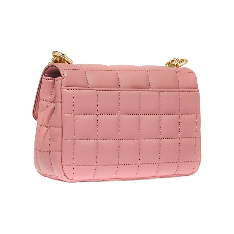MICHAEL KORS Soho Leather Shoulder Bag Crossbody Bag Women's Rose Pink-2