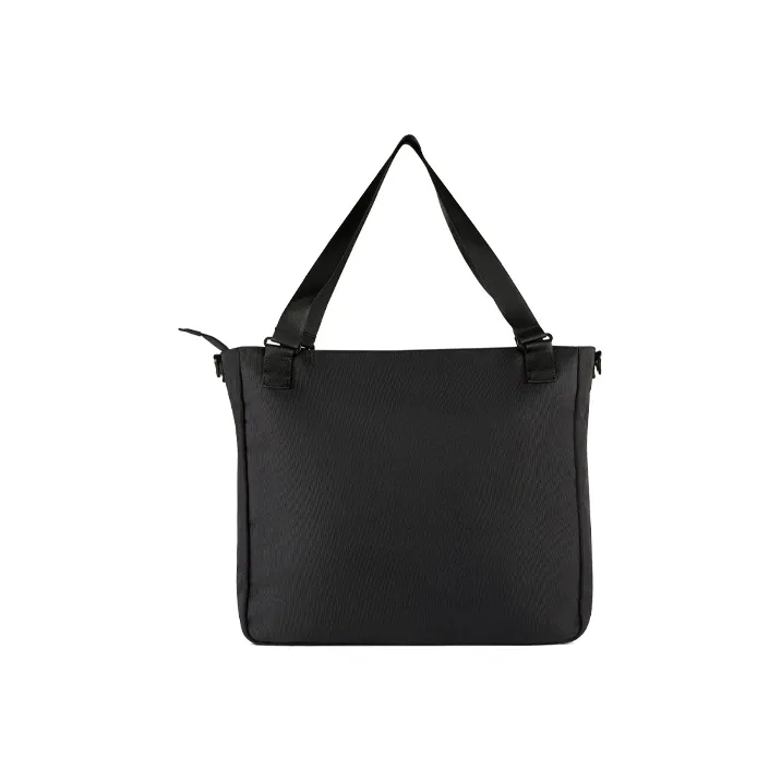 Jordan Canvas Tote Bag Shopping Bag Shoulder Bag Crossbody Bag Handbag Regular Unisex Black-2
