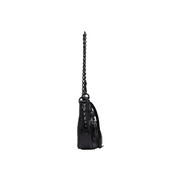 Balenciaga Le Cagole Cow Leather Biker Bag, Dumpling Bag, Handbag, Crossbody Bag Mini Women's Black-2