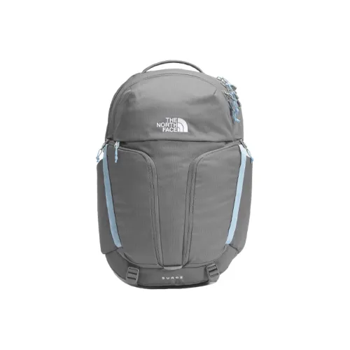 THE NORTH FACE Backpacks Zinc Gray/Pink Blue