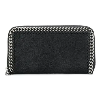 Stella McCartney Falabella Zip Around Continental Wallet