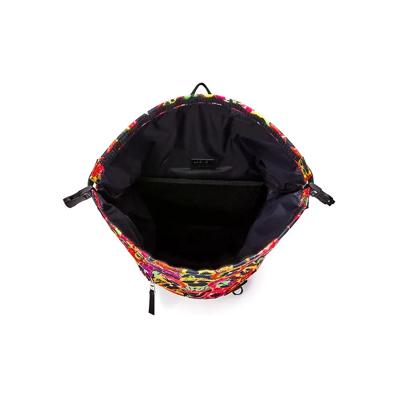 LOEWE Nylon Backpack Men's Black & Multicolor-3
