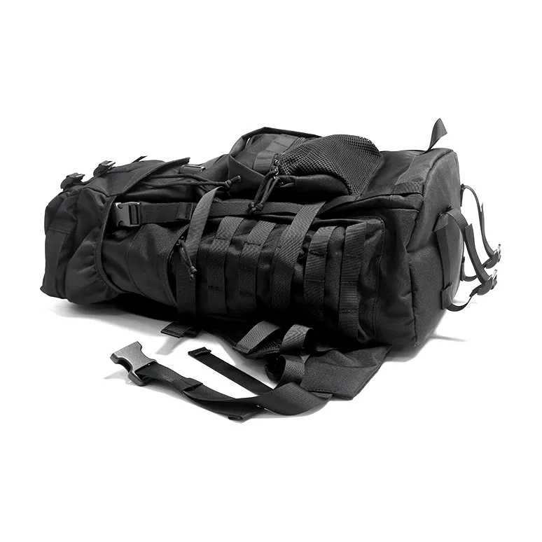 MYEDITION Mountaineering Bag Backpack Oxford Black Men's-1