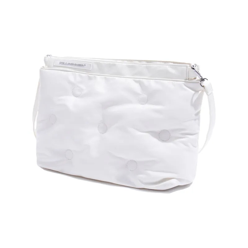 KILLWINNER Cloud Memory Foam Soft Down Cotton Shoulder Bag Women's White-1
