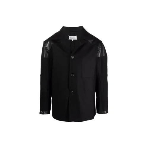 Maison Margiela Jackets Men Black