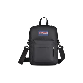 JanSport Polyester Shoulder Bag Crossbody Bag Regular Unisex Black