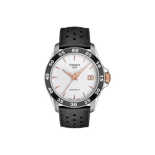 TISSOT V8 Automatic Mechanical Movement Men's Watches Watch 42.5mm White Dial T106.407.26.031.00