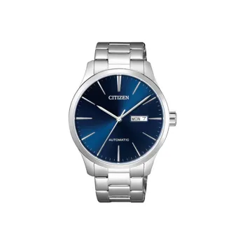 CITIZEN Classic Mechanical Mechanical Movement Stainless Steel Strap Watch Men's Watch Blue Dial