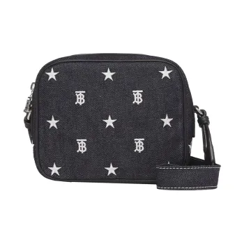 Burberry Denim Camera Bag, Shoulder Bag, Crossbody Bag, Kids' Bag Kids' Dark Blue