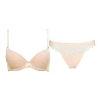Selmark Underwear Set Women's Pink Skin