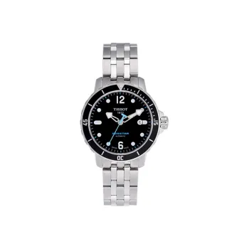 TISSOT Starfish Collection Automatic Mechanical Movement Men's Watches Watch 42mm Black Dial T066.407.11.057.00