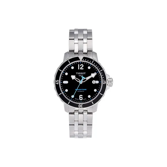 TISSOT Starfish Collection Automatic Mechanical Movement Men's Watches Watch 42mm Black Dial T066.407.11.057.00-0