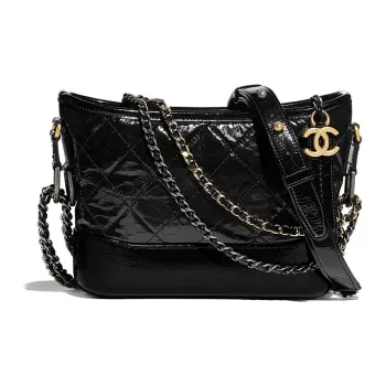 CHANEL Calfskin Shoulder Bag Handbag Backpack Crossbody Bag Women's Black