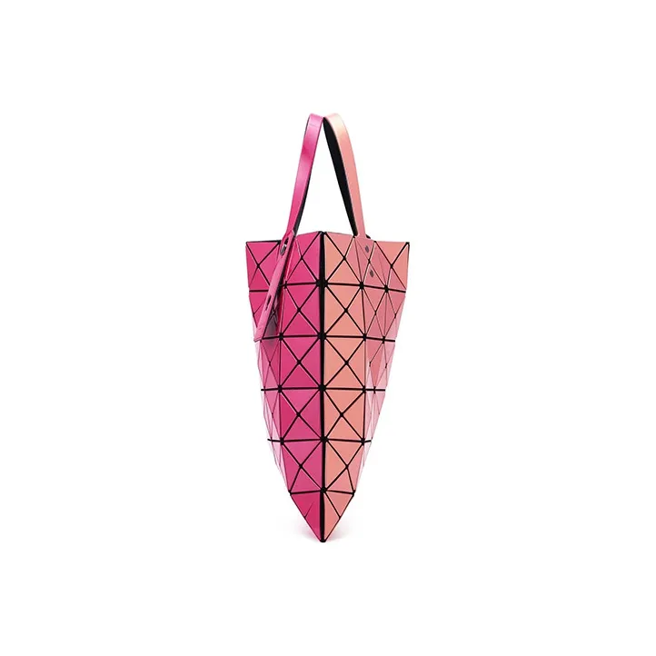 ISSEY MIYAKE Vinyl Chloride Resin Tote Bag, Shopping Bag, Shoulder Bag, Handbag Regular Women's Fuchsia-3