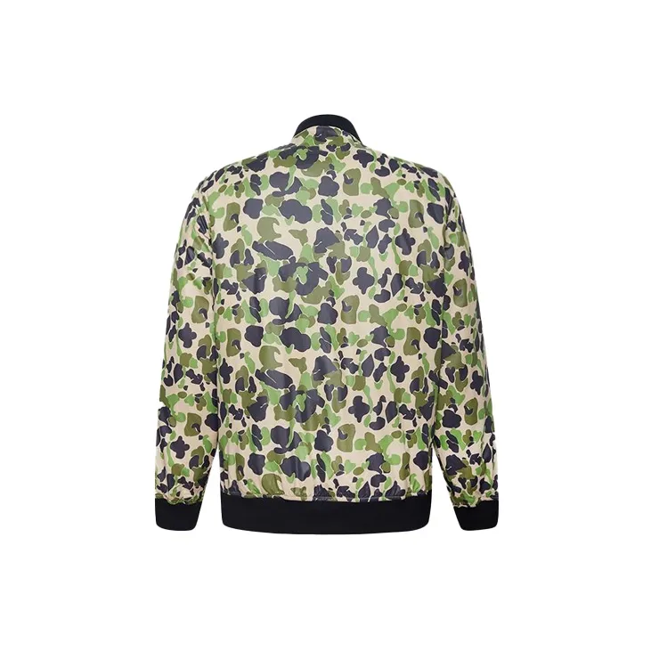 Converse Puffer Jacket Men's Green Camouflage-1