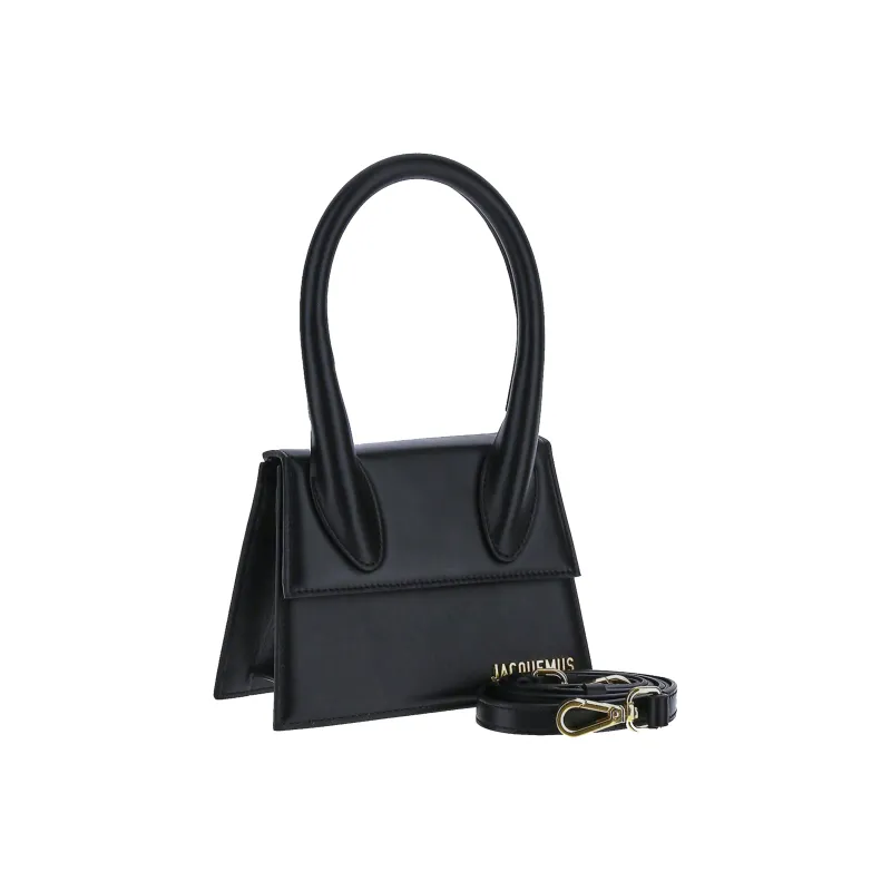 Jacquemus Le Chiquito Leather Handbag, Shoulder Bag Women's Black-1