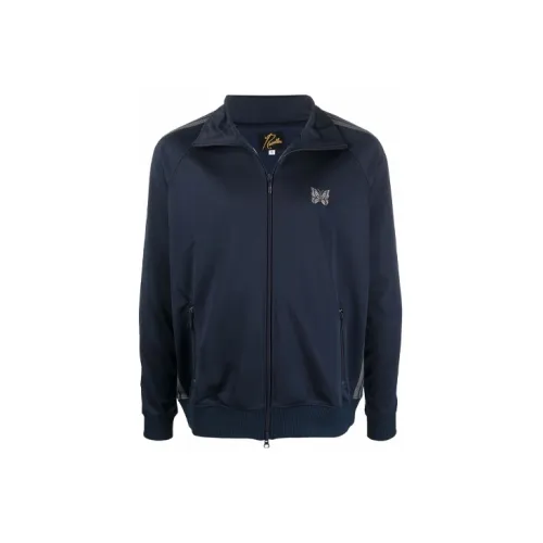 Needles Jackets Men Blue