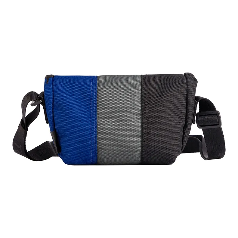 Timbuk2 Canvas Messenger Bag Crossbody Bags Mini Unisex Gunmetal Gray/Rich Cobalt Blue-4