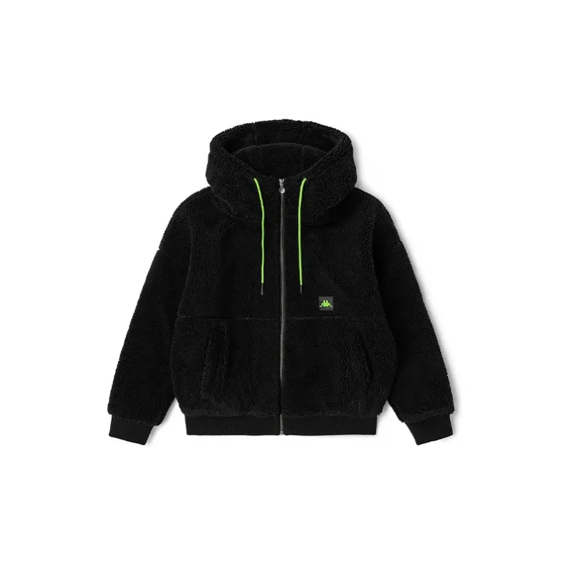 Kappa Puffer Jacket Unisex Mineral Black-1