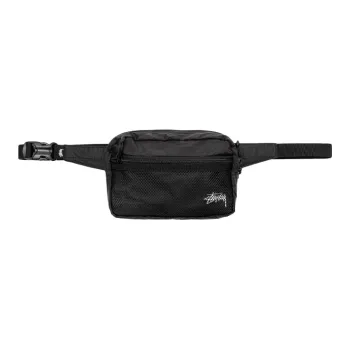 Stussy Nylon Sling Bags Crossbody Bag Fanny Pack Regular Unisex Black