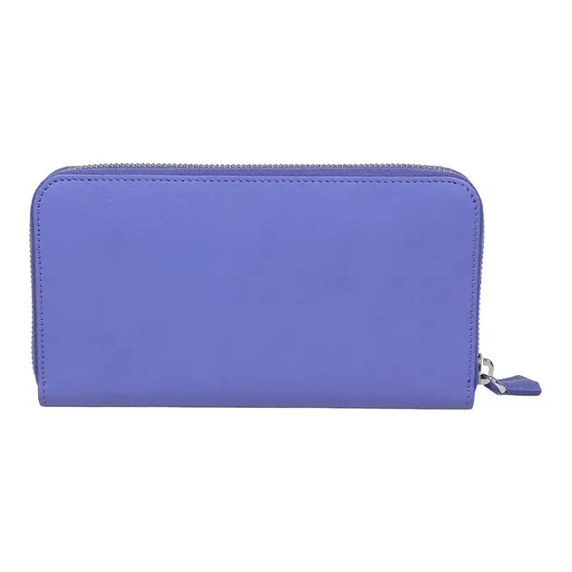 FENDI Leather Clutch Women's Purple-1