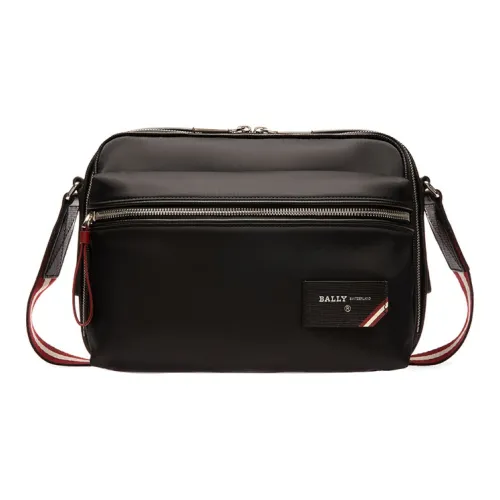 BALLY Nylon Fabric Camera Bag Shoulder Bag Crossbody Bag Regular Men's Black