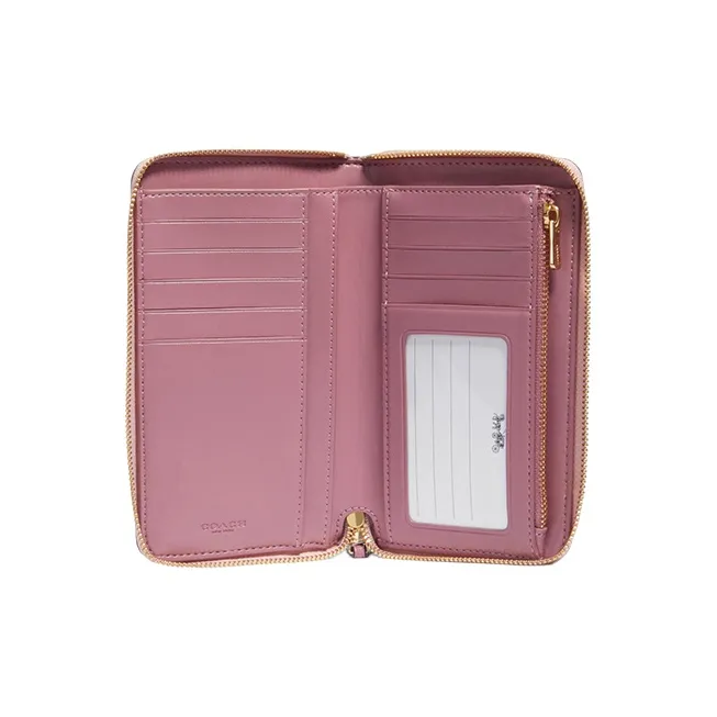 COACH Zip Around Wallets-1