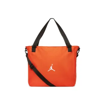 Jordan Polyester With Nylon Fabric Tote Bag, Shopping Bag, Crossbody Bag, Handbag Regular Unisex Orange