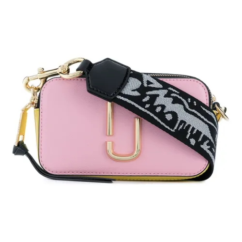 MARC JACOBS Cow Leather Camera Bags Shoulder Bags Women's Pink